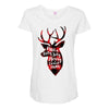 have a holly jolly merry christmas Maternity Scoop Neck T-shirt