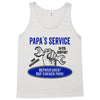 papa s service Tank Top