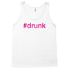#drunk hashtag neon pink Tank Top
