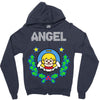 angel christmas Zipper Hoodie