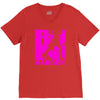 run harder gym workout V-Neck Tee