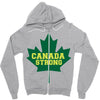 canada strong Zipper Hoodie