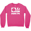 wm 74 germany world cup 1974 retro football Crewneck Sweatshirt