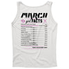 March Girl Facts Pisces Tank Top