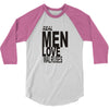 real men love walrus funny 3/4 Sleeve Shirt