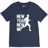 new year, new me running fitness V-Neck Tee