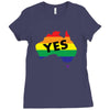 Vote Yes Australia Ladies Fitted T-Shirt