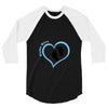 Custom baby boy name maternity design 3/4 Sleeve Shirt