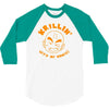 krillin with my homies 3/4 Sleeve Shirt