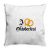 i love oktoberfest Throw Pillow