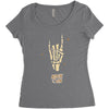 Rock On Women's Triblend Scoop T-shirt
