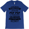 Super Cool Pop Pop Of A Freaking Awesome Grandson T-Shirt