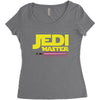 Jedi Master - Jedi In Training Family Matching Women's Triblend Scoop T-shirt