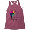fly a kite Racerback Tank