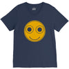 funny smiley face V-Neck Tee