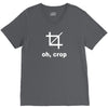 oh crop V-Neck Tee