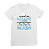 They Call Me Grandpa Because Partner in the Crime Makes Me Sound Like Ladies Fitted T-Shirt