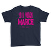 2018 Women's March On USA Youth Tee
