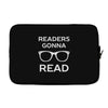 reading pun humor Laptop sleeve