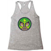 lucha libre   green Racerback Tank