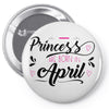 BORN IN APRIL 2018 Pin-back button