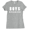 boys with blue eyes Ladies Fitted T-Shirt