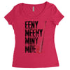 eeny meeny miny moe Women's Triblend Scoop T-shirt