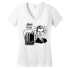 beer is cheaper than therapy Women's V-Neck T-Shirt
