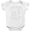 wolf beer Baby Onesie