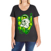 astronot Ladies Curvy T-Shirt