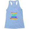 shoot eat sleep repeat gun Racerback Tank