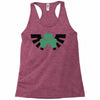 zelda logo treffle trois feuilles Racerback Tank
