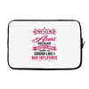 They Call Me Aunt Partner in Crime Laptop sleeve