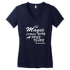 all magic comes with a price dearie Women's V-Neck T-Shirt