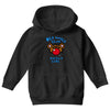 red nosed bear Youth Hoodie