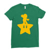 mario's shot Ladies Fitted T-Shirt