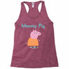 peppa pig mommy pig Racerback Tank