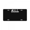 be nice to fat people bear chase funny pub joke License Plate