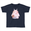 totoro with asian landscape Toddler T-shirt
