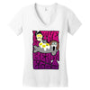 the beateggs !!! purple Women's V-Neck T-Shirt