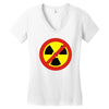 no nukes Women's V-Neck T-Shirt