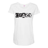 crazy Maternity Scoop Neck T-shirt