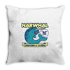 narwhal Throw Pillow