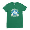 obelix's gym Ladies Fitted T-Shirt