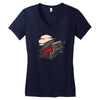 dead man walking Women's V-Neck T-Shirt