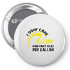 I Don't Care How Many Miles Per Gallon Pin-back button