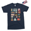 vintage electronic retro technology Exclusive T-shirt