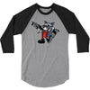rocket vintage cartoon style 3/4 Sleeve Shirt