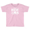 born to ride funny Toddler T-shirt