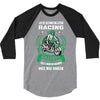 I am A Racing Grandpa Like A Regular Grandpa Only 3/4 Sleeve Shirt